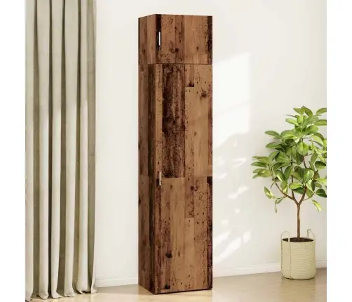 Skapītis Vecs Koks 50 X 41 X 225 Cm Inženierijas Koks Vidaxl