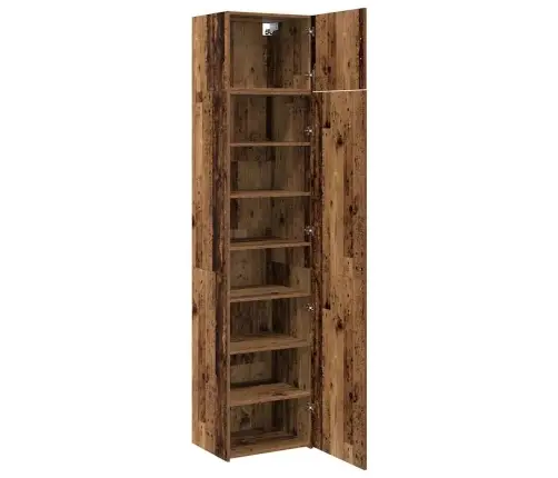 Skapītis Vecs Koks 50 X 41 X 225 Cm Inženierijas Koks Vidaxl