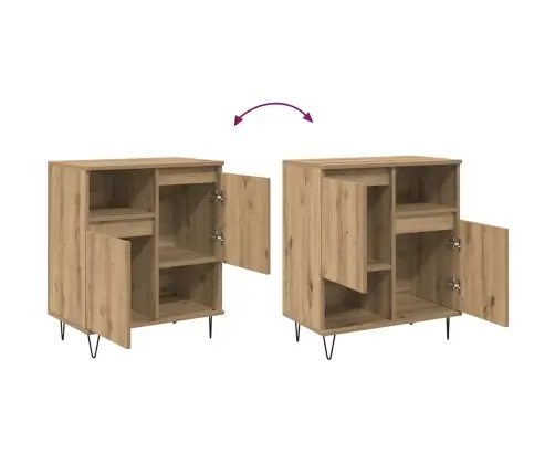 Sānu Skapji 3 Pcs Amatnieku Ozola 180 X 35 X 70 Cm Vidaxl