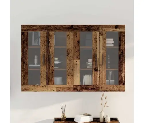 Sieniniai Spintelės 2 Pcs Sena Mediena 69,5 X 34 X 90 Cm