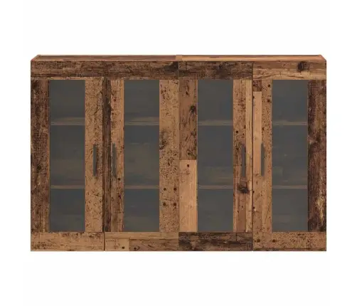 Sieniniai Spintelės 2 Pcs Sena Mediena 69,5 X 34 X 90 Cm