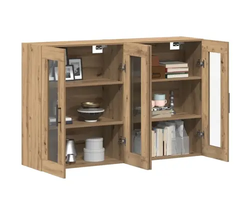 Sienas Skapji 2 Gab. Artisan Ozols 69.5 X 34 X 90 Cm. Inženiertehniskā Koksne Vidaxl