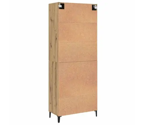 Augstais Skapītis Amatnieku Ozola 69.5 X 34 X 180 Cm Vidaxl