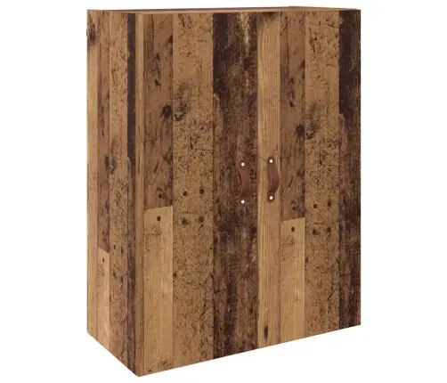 Sienā Uzstādītie Skapji 2 Pcs Vecs Koks 69.5 X 34 X 90 Cm Vidaxl