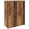 Sienā Uzstādītie Skapji 2 Pcs Vecs Koks 69.5 X 34 X 90 Cm Vidaxl