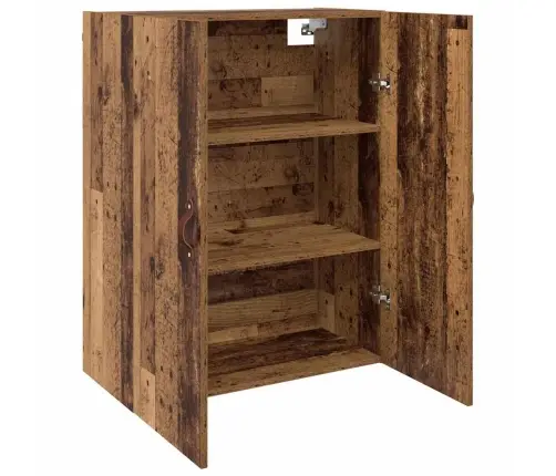 Sienā Uzstādītie Skapji 2 Pcs Vecs Koks 69.5 X 34 X 90 Cm Vidaxl