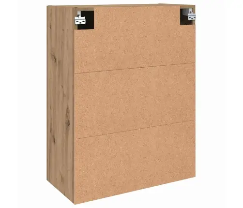 Seinale Kinnitatud Kapid 2 Pcs Käsitöötamm 69.5 X 34 X 90 Cm