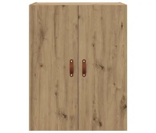 Seinale Kinnitatud Kapid 2 Pcs Käsitöötamm 69.5 X 34 X 90 Cm