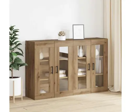 Sieniniai Spintelės 2 Pcs Artisano Ąžuolo 69,5 X 34 X 90 Cm