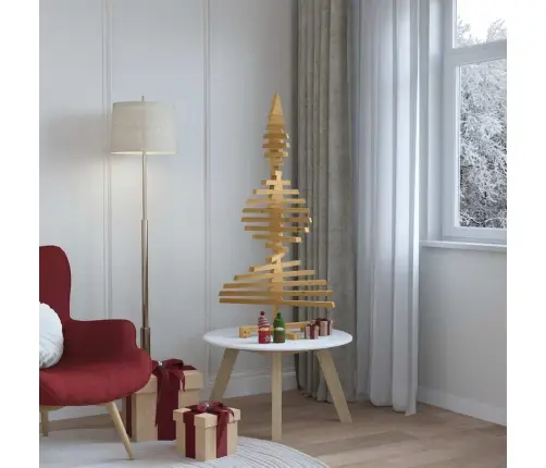 Koka Ziemassvētku Koks Brūna 120 Cm Priedes Masīvkoks Vidaxl Koka Ziemassvētku Koks Brūna 120 Cm Priedes Masīvkoks Vidaxl