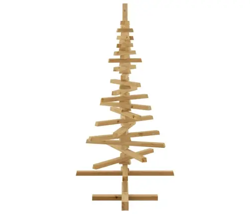 Koka Ziemassvētku Koks Brūna 120 Cm Priedes Masīvkoks Vidaxl Koka Ziemassvētku Koks Brūna 120 Cm Priedes Masīvkoks Vidaxl