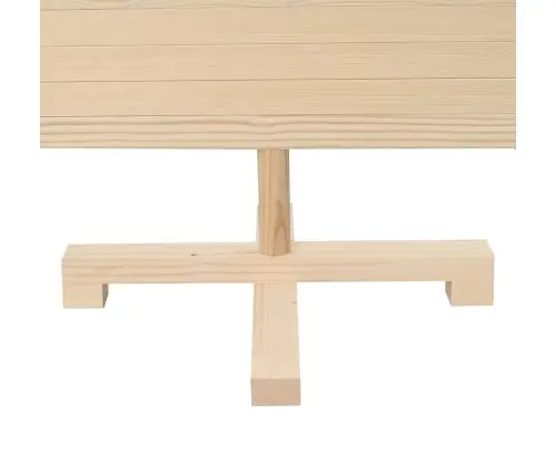 Ziemassvētku Koki Ar Statīvu Dabiska 120 Cm Priedes Masīvkoks Vidaxl