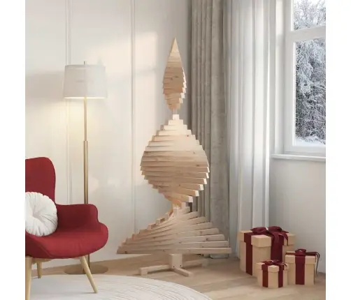 Jõulupuud Koos Alusega Neutraalne 180 Cm Männipuit