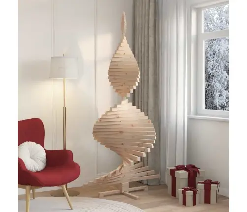 Ziemassvētku Koki Ar Statīvu Dabiska 210 Cm Priedes Masīvkoks Vidaxl