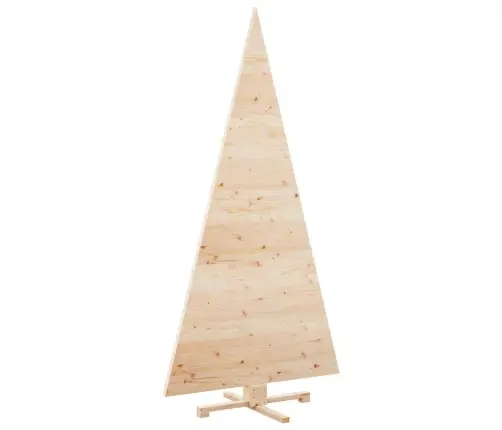 Ziemassvētku Koki Ar Statīvu Dabiska 210 Cm Priedes Masīvkoks Vidaxl