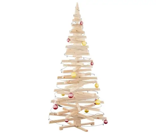 Ziemassvētku Koki Ar Statīvu Dabiska 210 Cm Priedes Masīvkoks Vidaxl