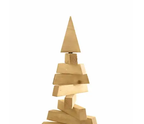 Ziemassvētku Koki Ar Statīvu Brūna 150 Cm Priedes Masīvkoks Vidaxl