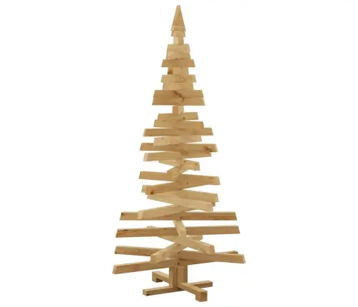 Ziemassvētku Koki Ar Statīvu Brūna 150 Cm Priedes Masīvkoks Vidaxl