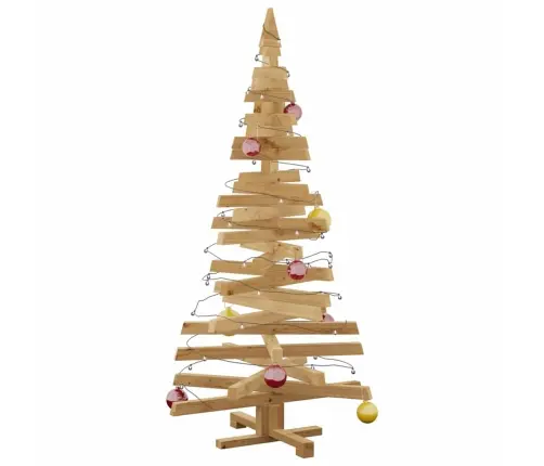 Ziemassvētku Koki Ar Statīvu Brūna 150 Cm Priedes Masīvkoks Vidaxl