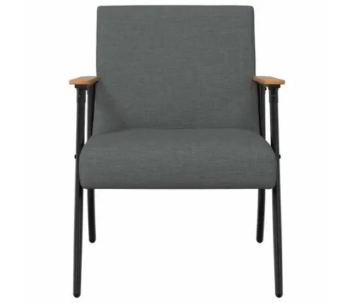 Atpūtas Krēsls Tumši Pelēks 59 X 75 X 78 Cm Audums Vidaxl