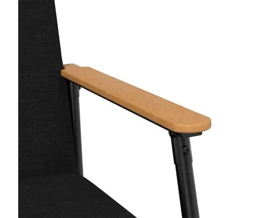 Atpūtas Krēsls Melna 59 X 75 X 78 Cm Audums Vidaxl