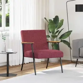 Krėslas Vyno Raudona 59 X 75 X 78 Cm Audinys