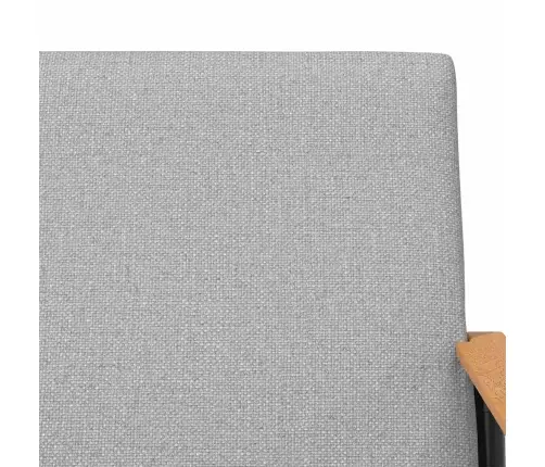 Atpūtas Krēsls Mākoņu Pelēka 59 X 75 X 78 Cm Audums Vidaxl