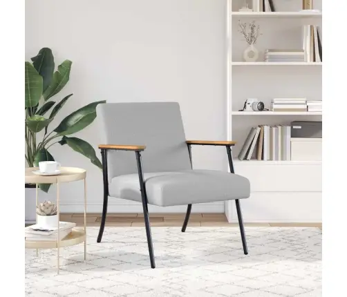 Atpūtas Krēsls Mākoņu Pelēka 59 X 75 X 78 Cm Audums Vidaxl