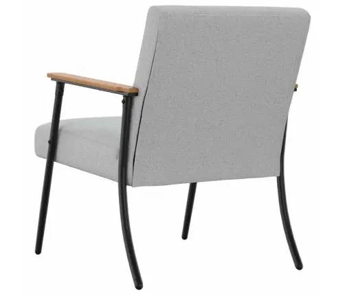 Atpūtas Krēsls Mākoņu Pelēka 59 X 75 X 78 Cm Audums Vidaxl