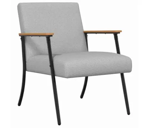 Atpūtas Krēsls Mākoņu Pelēka 59 X 75 X 78 Cm Audums Vidaxl