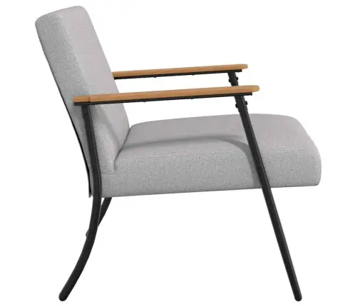 Atpūtas Krēsls Mākoņu Pelēka 59 X 75 X 78 Cm Audums Vidaxl