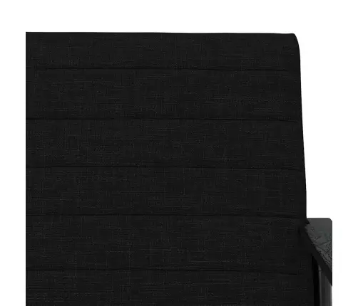 Atpūtas Krēsls Melna 59 X 75 X 78 Cm Audums Vidaxl