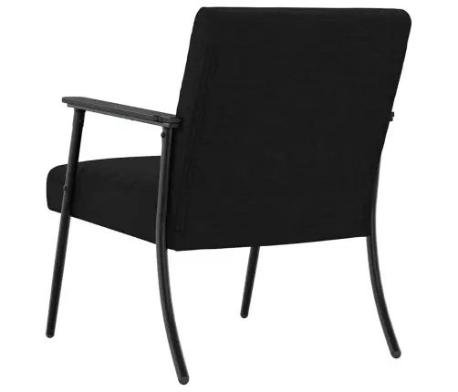 Atpūtas Krēsls Melna 59 X 75 X 78 Cm Audums Vidaxl