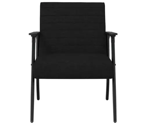 Atpūtas Krēsls Melna 59 X 75 X 78 Cm Audums Vidaxl