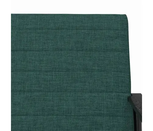Atpūtas Krēsls Tumši Zaļš 59 X 75 X 78 Cm Audums Vidaxl