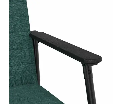 Atpūtas Krēsls Tumši Zaļš 59 X 75 X 78 Cm Audums Vidaxl