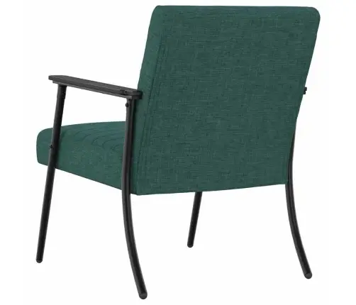Atpūtas Krēsls Tumši Zaļš 59 X 75 X 78 Cm Audums Vidaxl