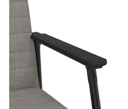 Atpūtas Krēsls Pelēkbrūna 59 X 75 X 78 Cm Audums Vidaxl