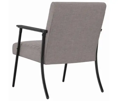 Atpūtas Krēsls Pelēkbrūna 59 X 75 X 78 Cm Audums Vidaxl