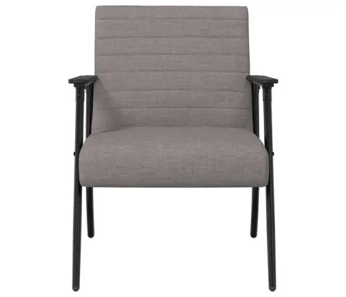 Atpūtas Krēsls Pelēkbrūna 59 X 75 X 78 Cm Audums Vidaxl