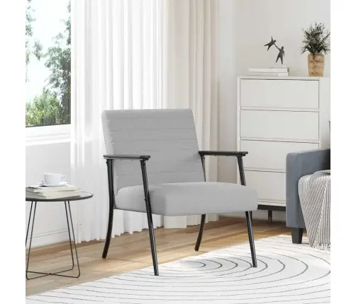 Atpūtas Krēsls Mākoņu Pelēka 59 X 75 X 78 Cm Audums Vidaxl