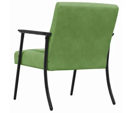 Atpūtas Krēsls Gaiši Zaļa 59 X 75 X 78 Cm Samts Vidaxl