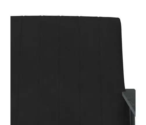 Krėslas Juoda 59 X 75 X 78 Cm Aksomas