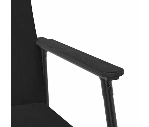 Krėslas Juoda 59 X 75 X 78 Cm Aksomas