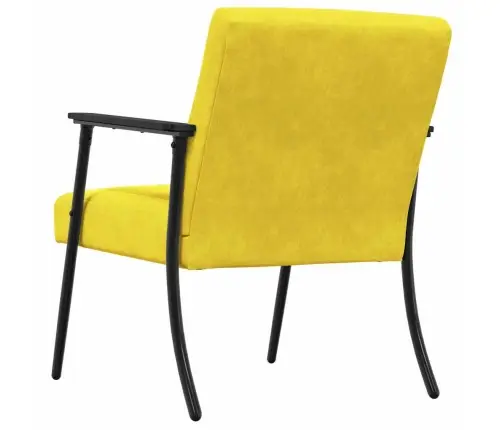 Tugitool Kollane 59 X 75 X 78 Cm Samet