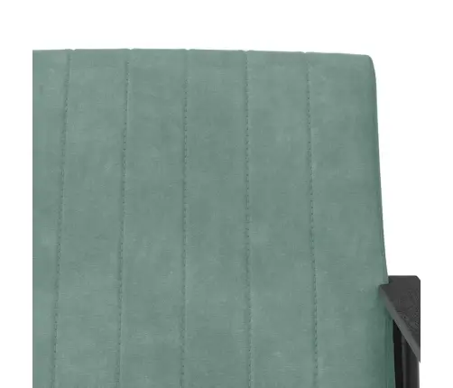 Krėslas Jūrinė Žalia 59 X 75 X 78 Cm Aksomas
