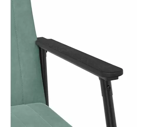 Krėslas Jūrinė Žalia 59 X 75 X 78 Cm Aksomas