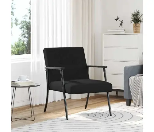 Krėslas Juoda 59 X 75 X 78 Cm Audinys