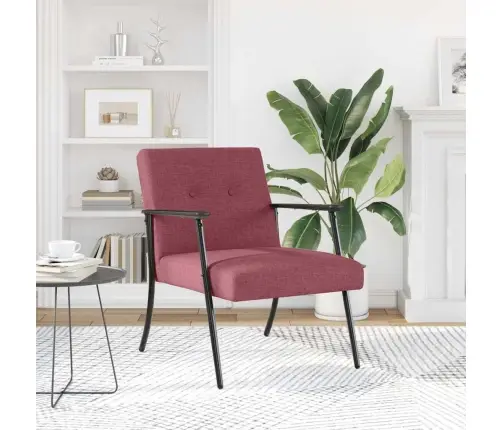 Krėslas Vyno Raudona 59 X 75 X 78 Cm Audinys