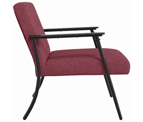 Krėslas Vyno Raudona 59 X 75 X 78 Cm Audinys